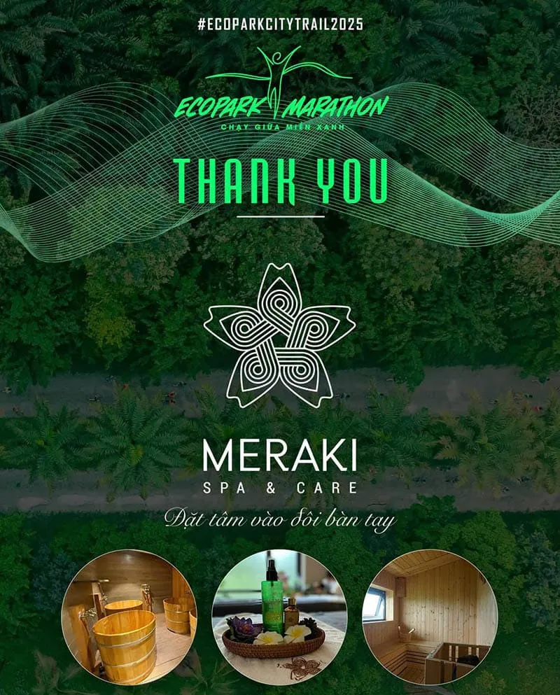 Thumbnail Meraki Spa & Care đồng hành cùng Ecopark City Trail 2025