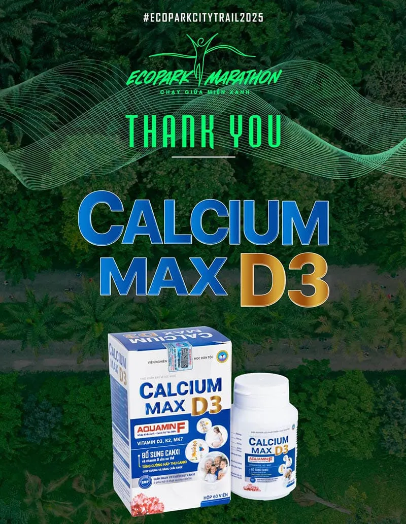 Thumbnail Calcium Max D3 đồng hành cùng Ecopark City Trail 2025